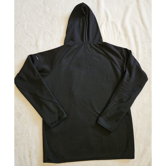 Jack & Jones Core Mens L Black Pullover Sweatshirt Hoodie - Picture 10 of 13